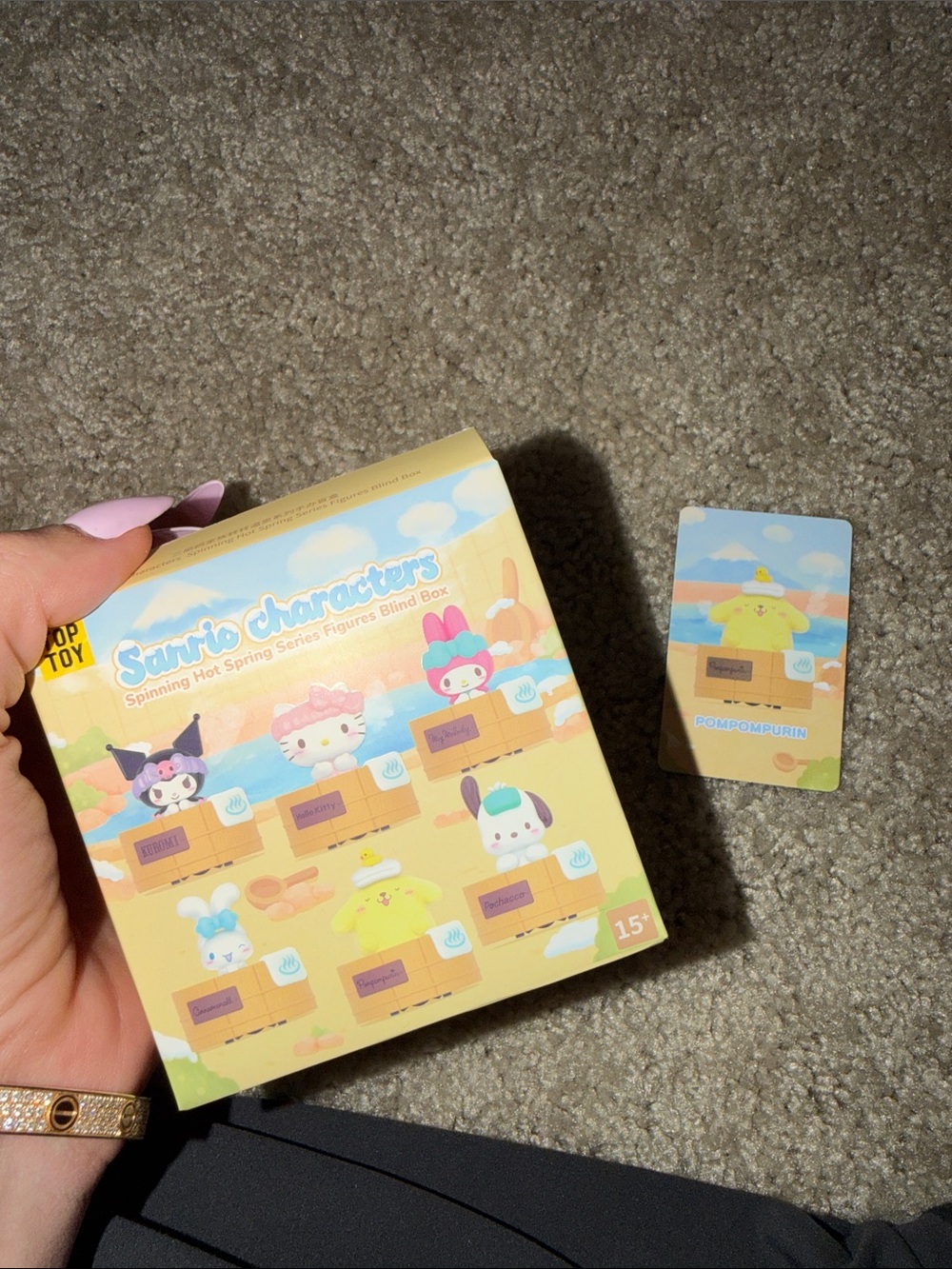 Sanrio Hot springs blind box POMPOMPURIN CONFIRMED!